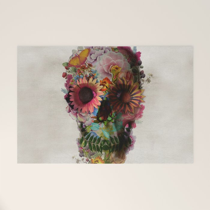 Skull 2 R Welcome Mat Gallery Image 1