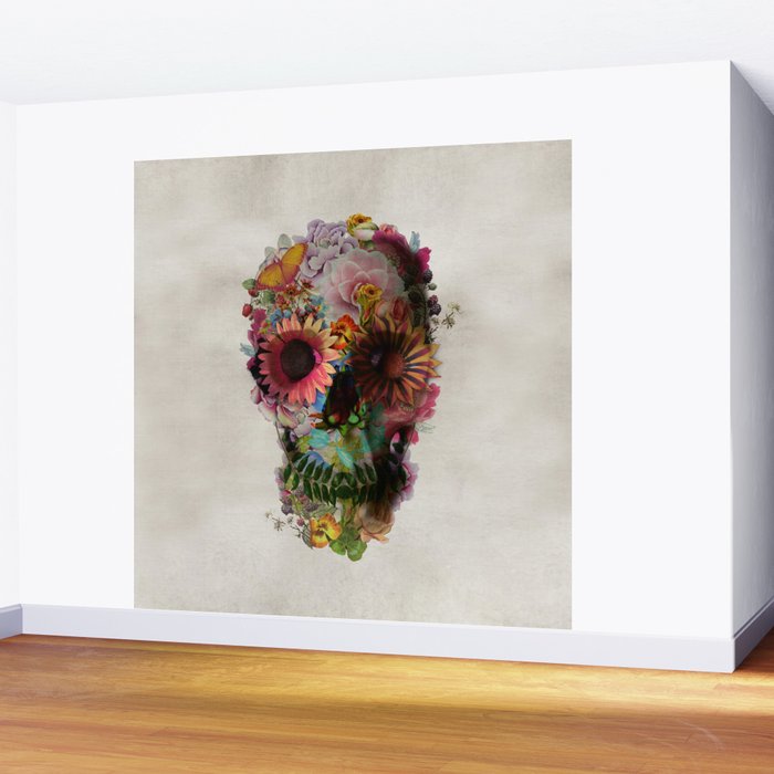 Skull 2 R Wall Mural Gallery Image 2