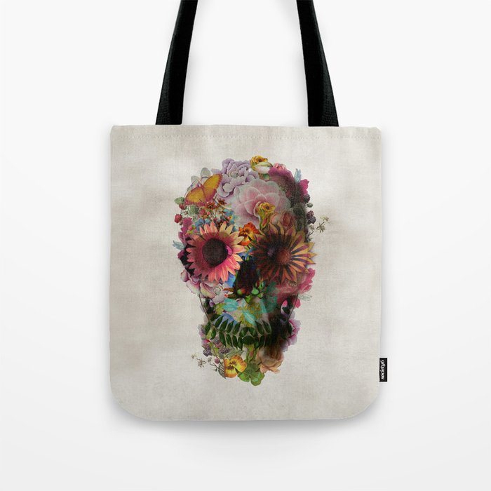 Skull 2 R Tote Bag Gallery Image 1