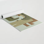 Whimsy Crocodile Yoga Mat Gallery Image 2