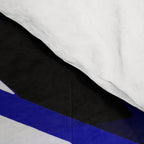 Seamless Abstract Royal Blue and White Lines Comforter Gallery Image 4
