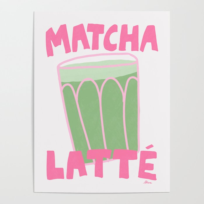 Matcha Latte Poster Gallery Image 1
