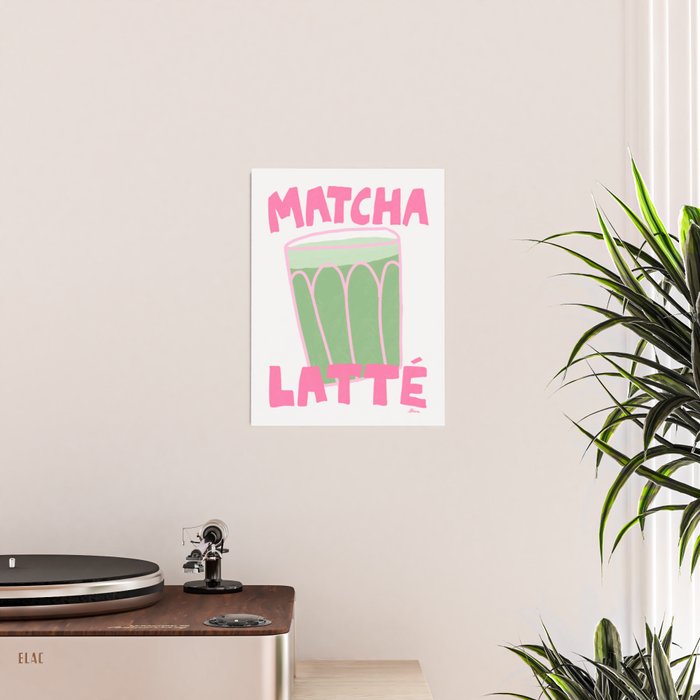 Matcha Latte Poster Gallery Image 2
