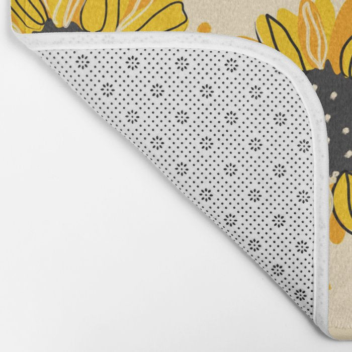 Sunflowers IV Bath Mat Gallery Image 2