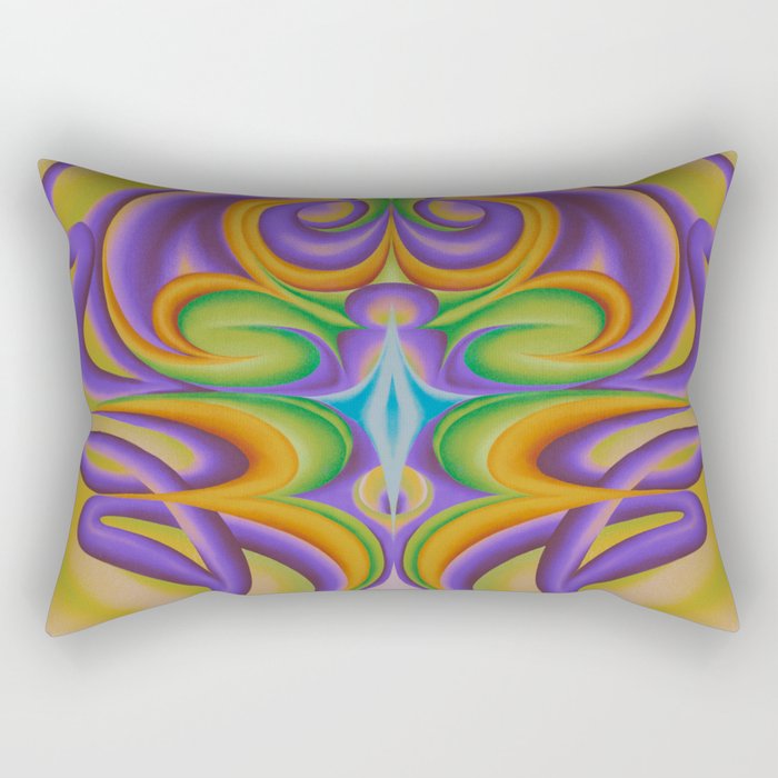 Swirl Theory Rectangular Pillow Gallery Image 2