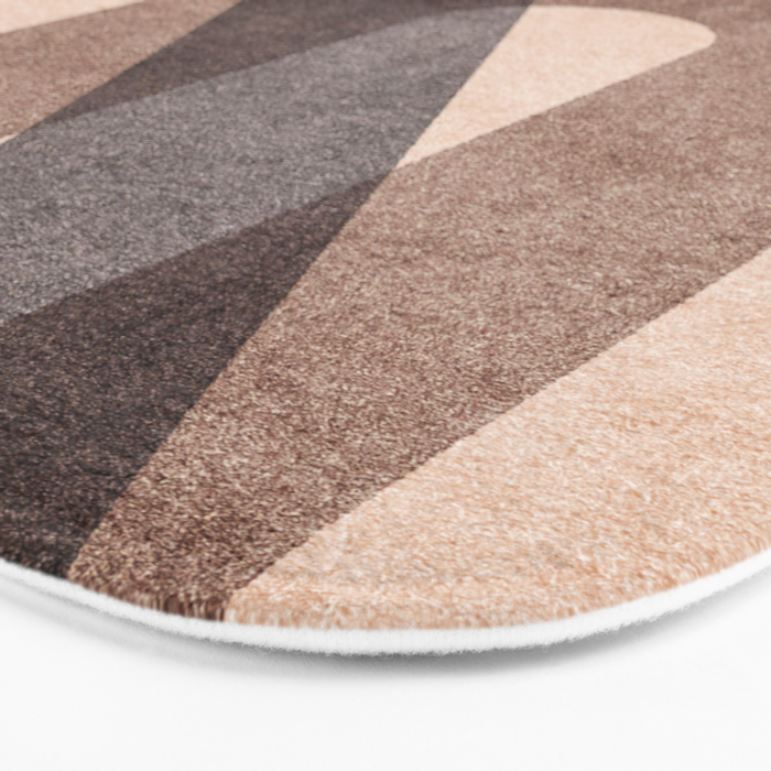 ABSTRACT ALPHABET / Decorative N Bath Mat Gallery Image 3