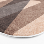 ABSTRACT ALPHABET / Decorative N Bath Mat Gallery Image 3