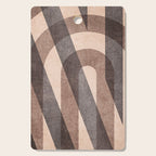 ABSTRACT ALPHABET / Decorative N Cutting Board Gallery Image 1