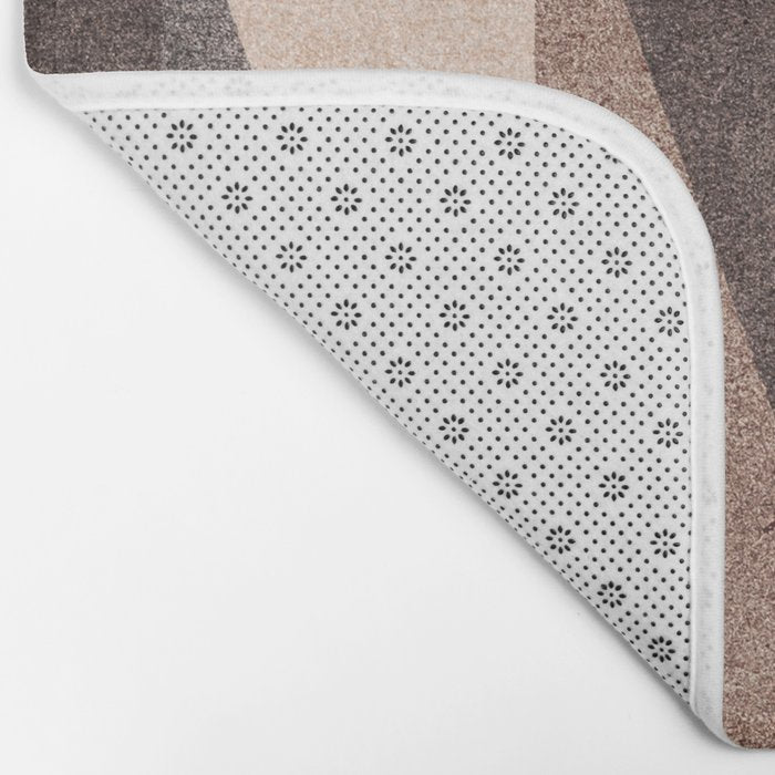 ABSTRACT ALPHABET / Decorative N Bath Mat Gallery Image 2