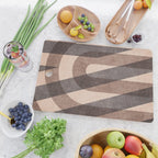 ABSTRACT ALPHABET / Decorative N Cutting Board Gallery Image 2