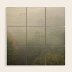 Belgium Misty Forest Scene | Atmospheric Nature Photography Wood Wall Art Gallery Image 1