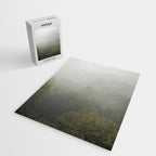 Belgium Misty Forest Scene | Atmospheric Nature Photography Jigsaw Puzzle Gallery Image 2