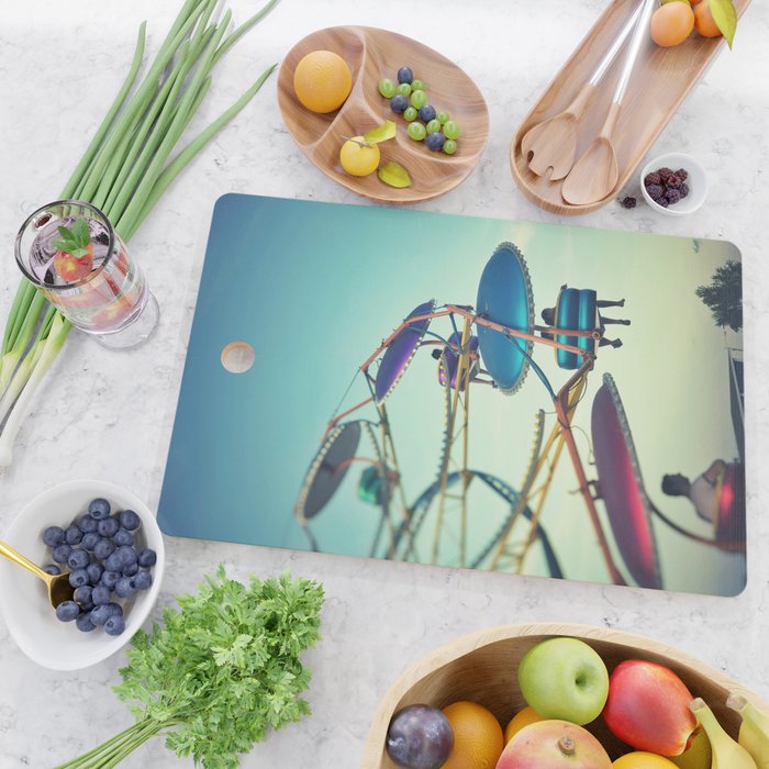 Riding Up to the Sky Cutting Board Gallery Image 2