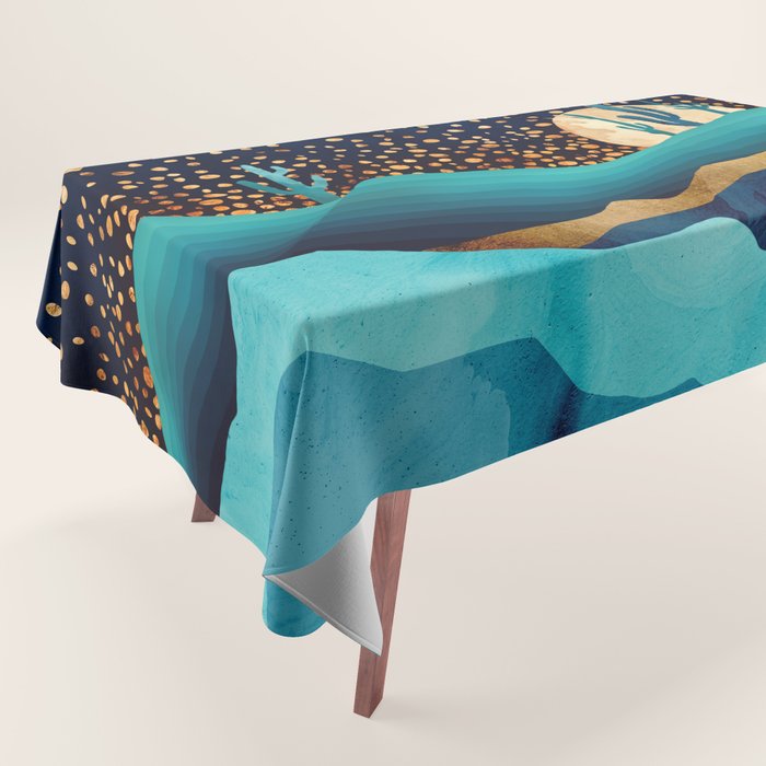 Indigo Desert Night Tablecloth Gallery Image 1