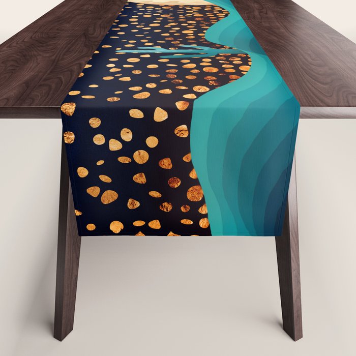 Indigo Desert Night Table Runner Gallery Image 1
