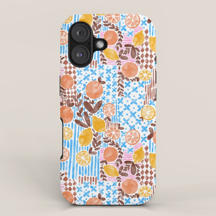 Citrus Fusion Extravaganza iPhone Case Gallery Image 1