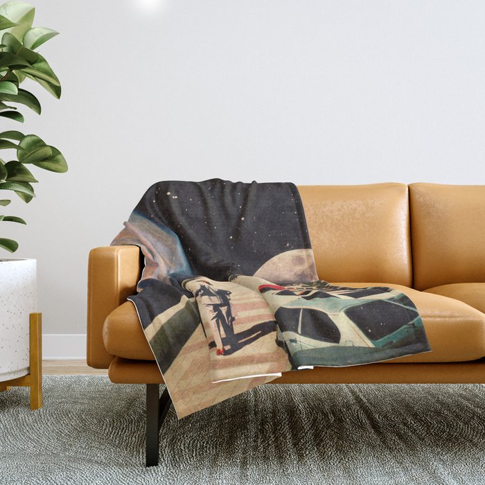 Space Promenade Throw Blanket Gallery Image 1