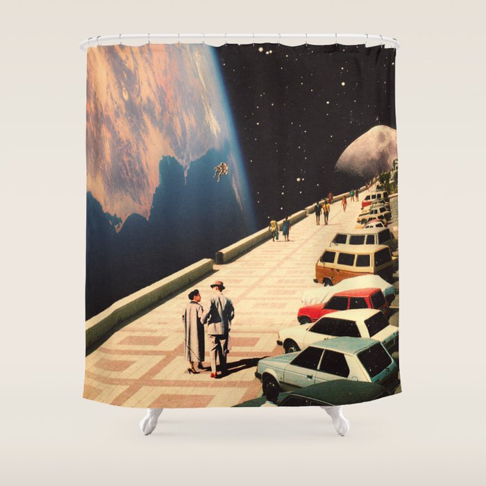 Space Promenade Shower Curtain Gallery Image 1