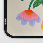 Symmetrical Flowers 1 Laptop Sleeve Gallery Image 3