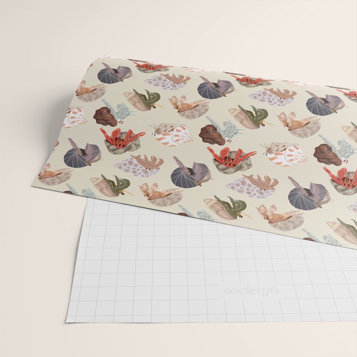Hermit Crabs Wrapping Paper Gallery Image 2