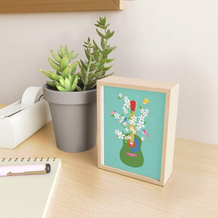 Melody in Bloom 2 Mini Art Print Gallery Image 2