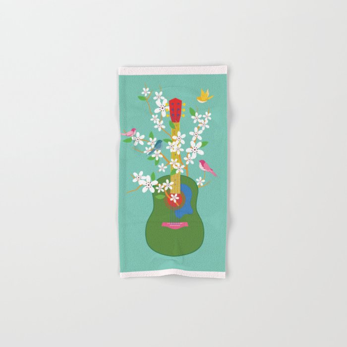 Melody in Bloom 2 Bath Towel Gallery Image 1