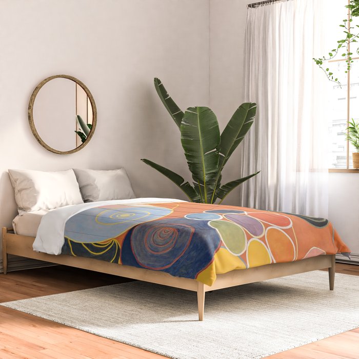 Hilma af Klint ,The Ten Largest, No. 4, Youth Comforter Gallery Image 2