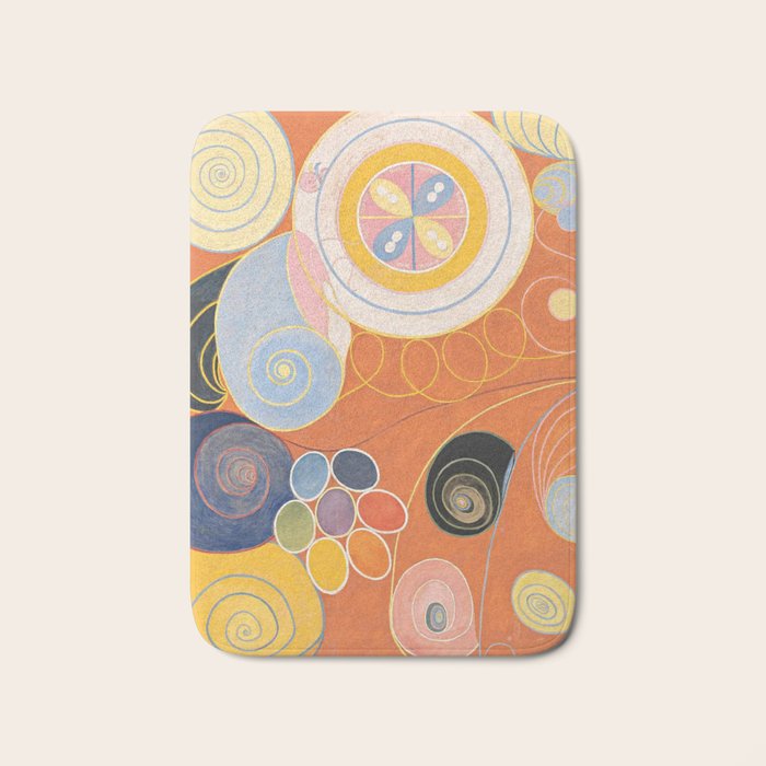 Hilma af Klint ,The Ten Largest, No. 4, Youth Bath Mat Gallery Image 1