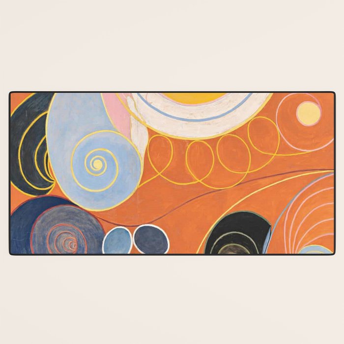 Hilma af Klint ,The Ten Largest, No. 4, Youth Desk Mat Gallery Image 3