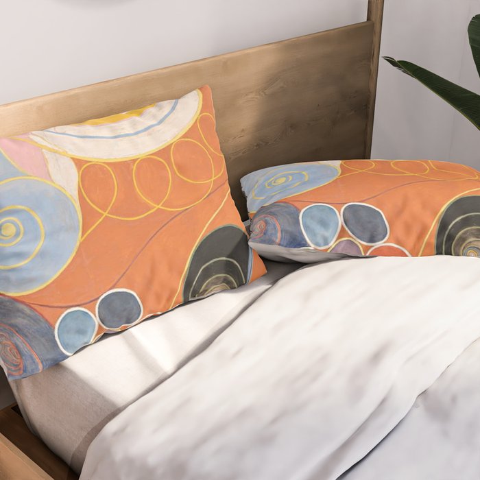 Hilma af Klint ,The Ten Largest, No. 4, Youth Pillow Sham Gallery Image 2