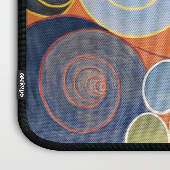 Hilma af Klint ,The Ten Largest, No. 4, Youth Laptop Sleeve Gallery Image 3