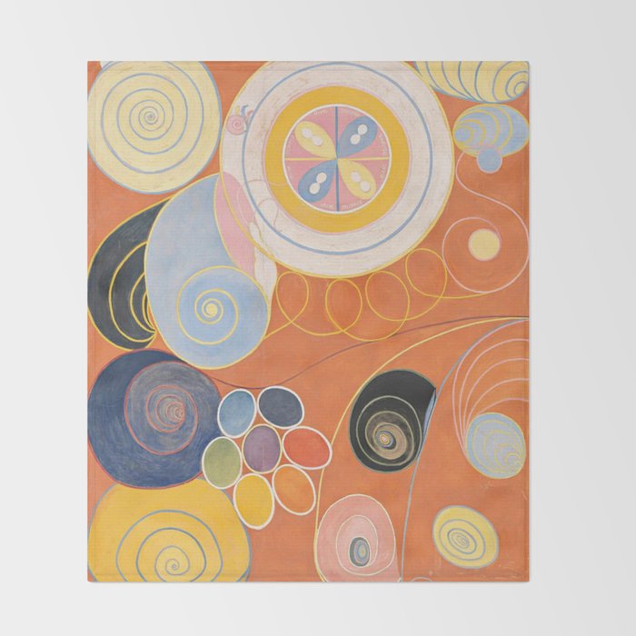 Hilma af Klint ,The Ten Largest, No. 4, Youth Throw Blanket Gallery Image 2