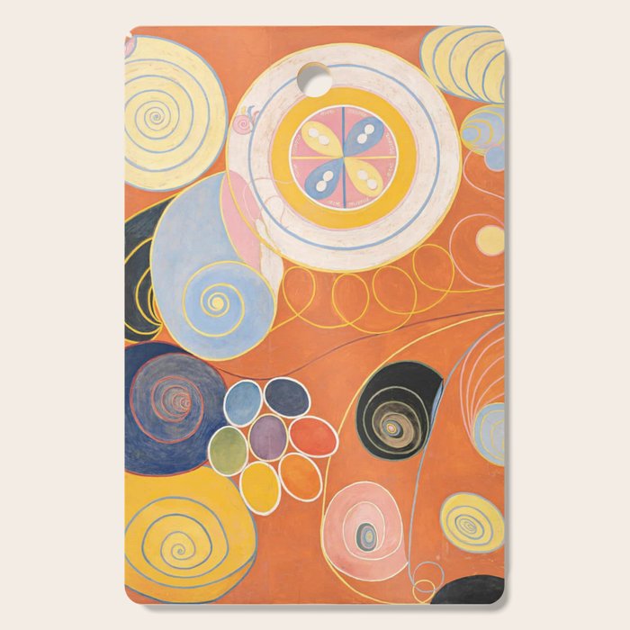Hilma af Klint ,The Ten Largest, No. 4, Youth Cutting Board Gallery Image 1