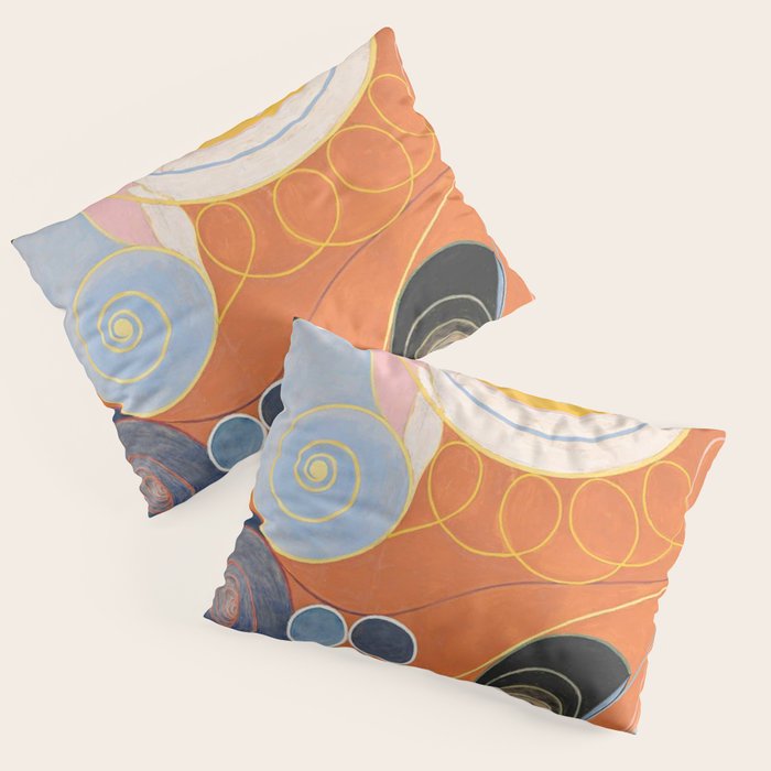 Hilma af Klint ,The Ten Largest, No. 4, Youth Pillow Sham Gallery Image 1