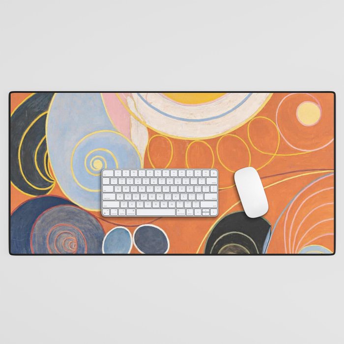 Hilma af Klint ,The Ten Largest, No. 4, Youth Desk Mat Gallery Image 1