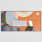 Hilma af Klint ,The Ten Largest, No. 4, Youth Desk Mat Gallery Image 1