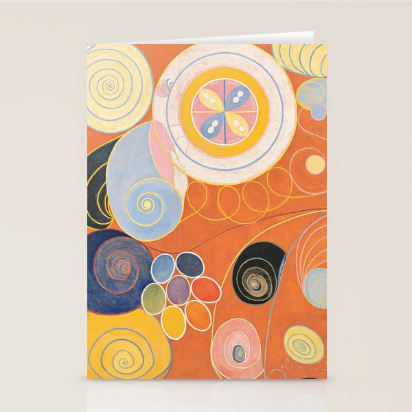 Hilma af Klint ,The Ten Largest, No. 4, Youth Stationery Card Gallery Image 2