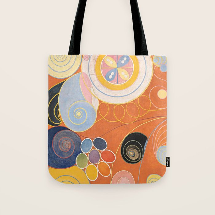 Hilma af Klint ,The Ten Largest, No. 4, Youth Tote Bag Gallery Image 1