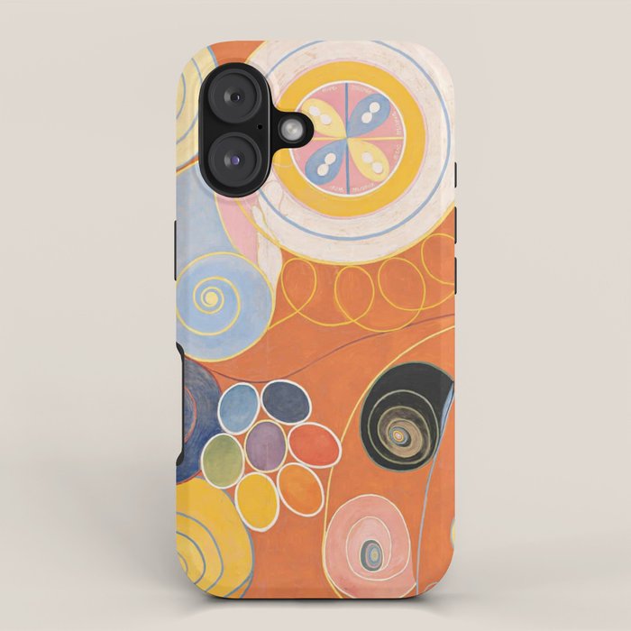 Hilma af Klint ,The Ten Largest, No. 4, Youth iPhone Case Gallery Image 1