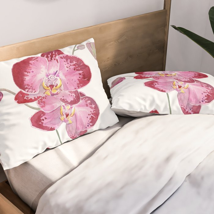 Orchid 2 Pillow Sham Gallery Image 2