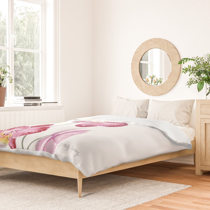 Orchid 2 Duvet Cover Gallery Image 2