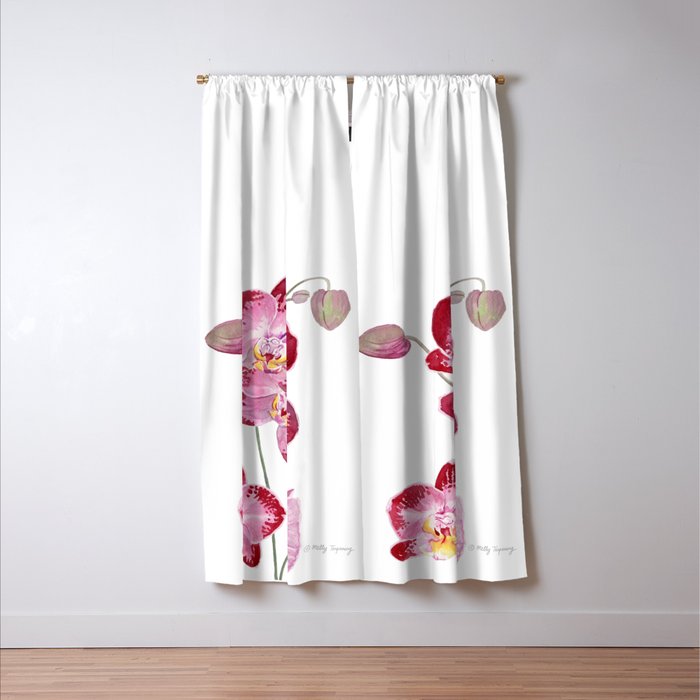 Orchid 2 Window Curtain Gallery Image 3