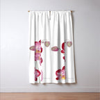 Orchid 2 Window Curtain Gallery Image 3