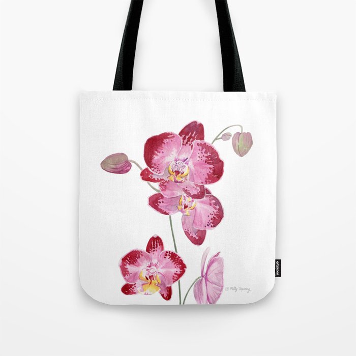 Orchid 2 Tote Bag Gallery Image 1