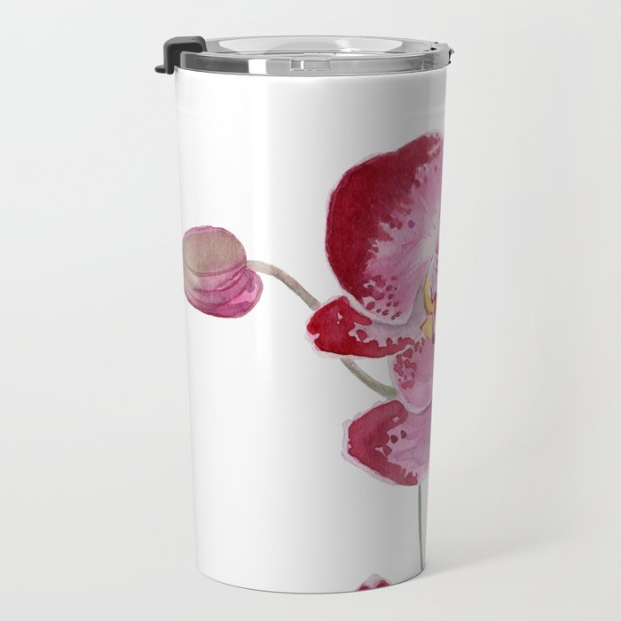Orchid 2 Travel Mug Gallery Image 3