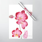 Orchid 2 Wrapping Paper Gallery Image 1