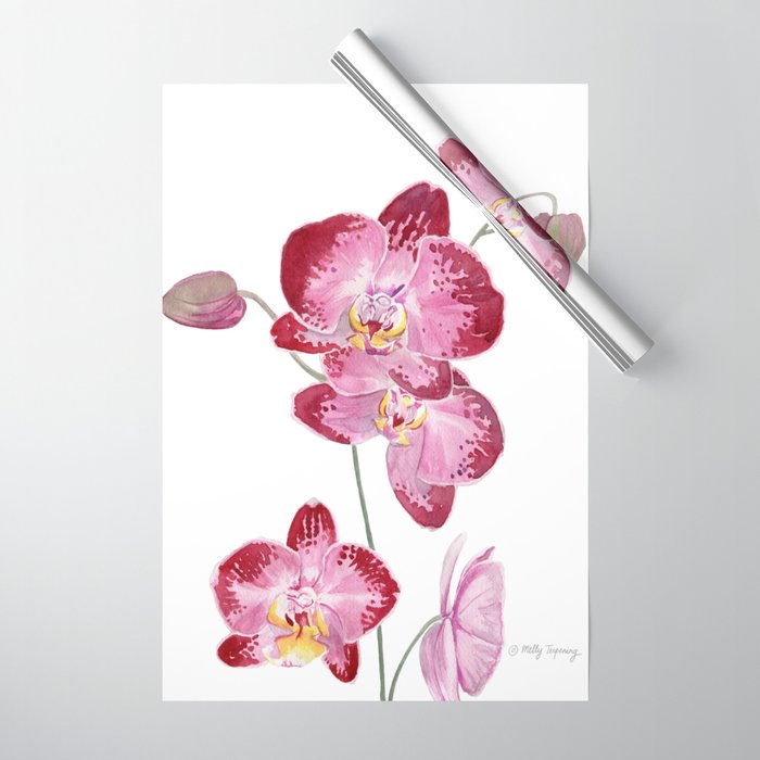 Orchid 2 Wrapping Paper Gallery Image 1