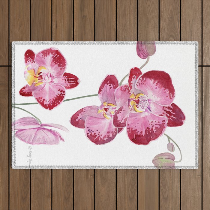 Orchid 2 Outdoor Rug Gallery Image 1