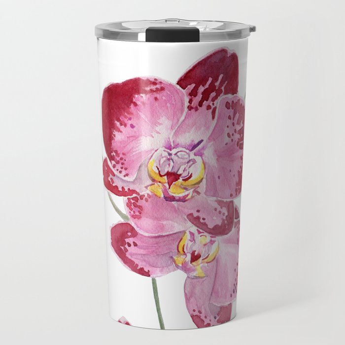 Orchid 2 Travel Mug