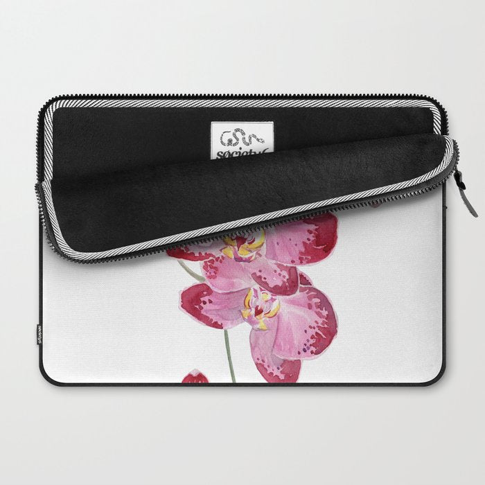 Orchid 2 Laptop Sleeve Gallery Image 2